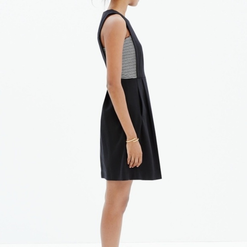 Madewell Abroad Inset Fit and Flare Dress